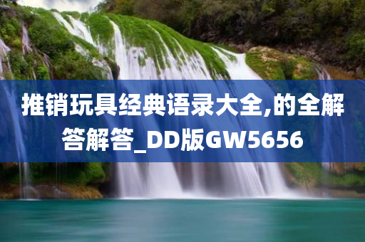 推销玩具经典语录大全,的全解答解答_DD版GW5656