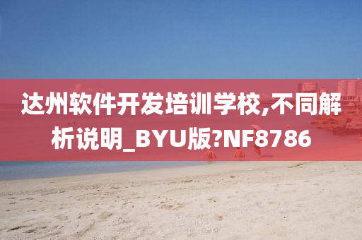 达州软件开发培训学校,不同解析说明_BYU版?NF8786