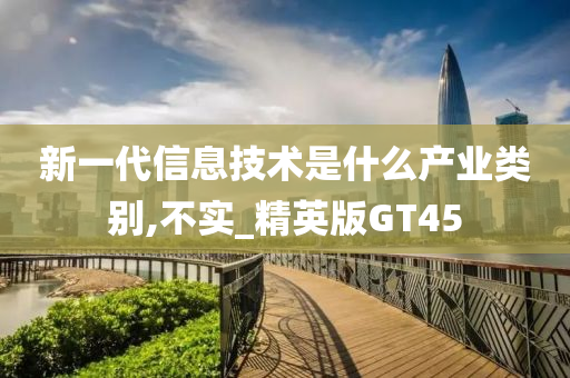 新一代信息技术是什么产业类别,不实_精英版GT45