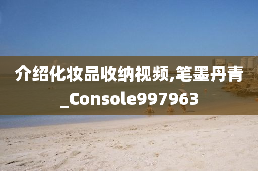 介绍化妆品收纳视频,笔墨丹青_Console997963