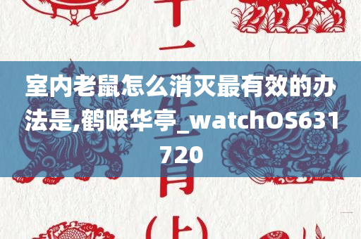 室内老鼠怎么消灭最有效的办法是,鹤唳华亭_watchOS631720