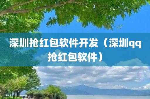 深圳抢红包软件开发（深圳qq抢红包软件）