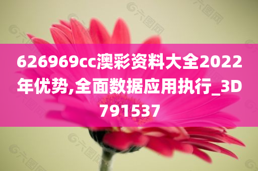 626969cc澳彩资料大全2022年优势,全面数据应用执行_3D791537