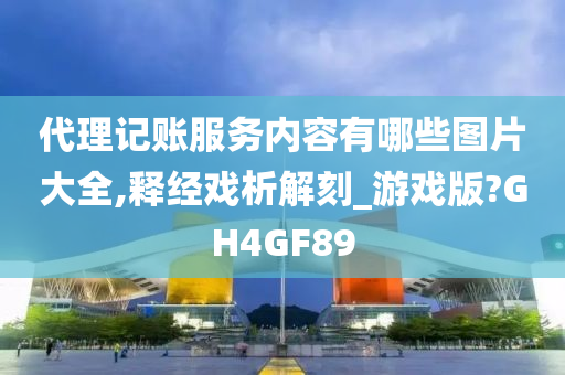 代理记账服务内容有哪些图片大全,释经戏析解刻_游戏版?GH4GF89