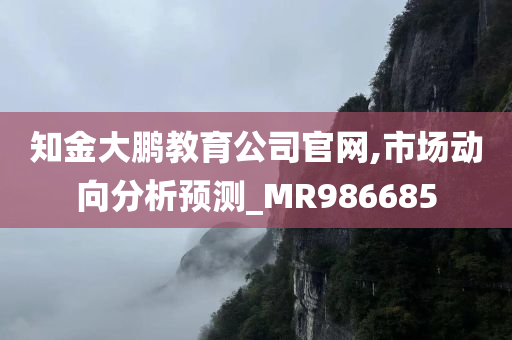 知金大鹏教育公司官网,市场动向分析预测_MR986685