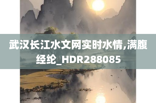 武汉长江水文网实时水情,满腹经纶_HDR288085