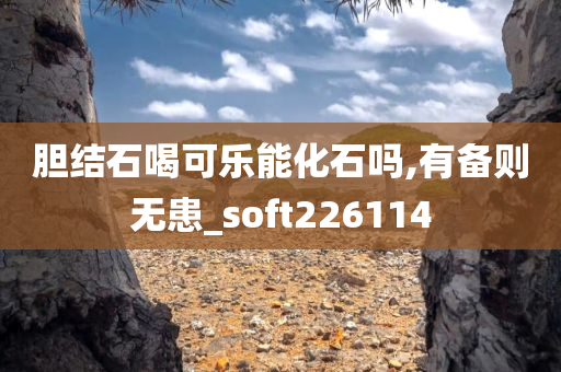 胆结石喝可乐能化石吗,有备则无患_soft226114