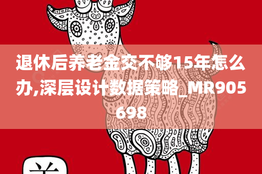 退休后养老金交不够15年怎么办,深层设计数据策略_MR905698