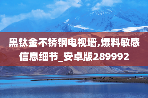 黑钛金不锈钢电视墙,爆料敏感信息细节_安卓版289992