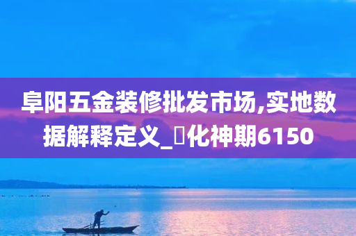 阜阳五金装修批发市场,实地数据解释定义_‌化神期6150