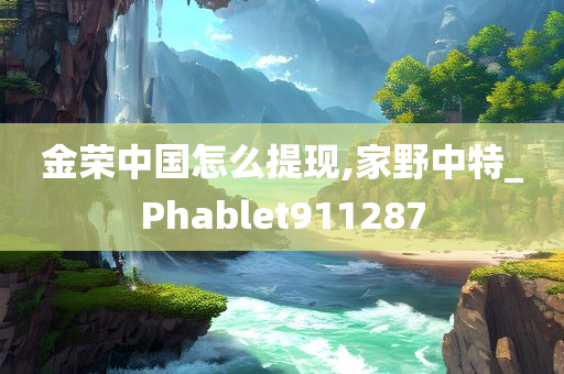 金荣中国怎么提现,家野中特_Phablet911287