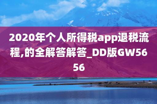 2020年个人所得税app退税流程,的全解答解答_DD版GW5656