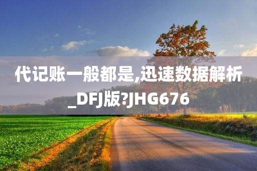 代记账一般都是,迅速数据解析_DFJ版?JHG676