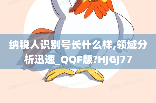 纳税人识别号长什么样,领域分析迅速_QQF版?HJGJ77